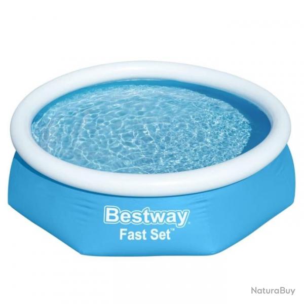 Piscine ronde Fast Set 244x61 cm Bleu