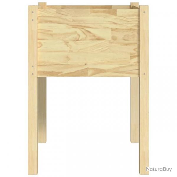 Jardinires d'extrieur 2 pcs 50x50x70 cm Bois de pin massif