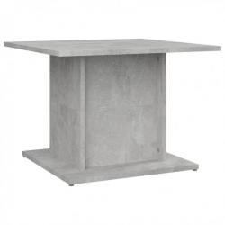 Table basse Gris béton 55,5x55,5x40 cm Aggloméré