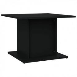 Table basse Noir 55,5x55,5x40 cm Aggloméré