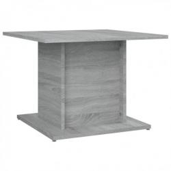 Table basse Gris Sonoma 55,5x55,5x40 cm Aggloméré