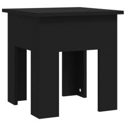 Table basse Noir 40x40x42 cm Aggloméré