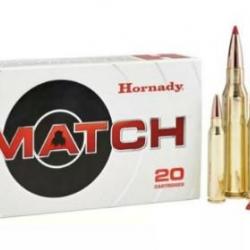 Munitions HORNADY Cal.223REM 75GR BTHP Match PAR 20