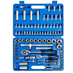 Valise à outils avec 94 pièces acier chrome vanadium rangement pratique 3408220