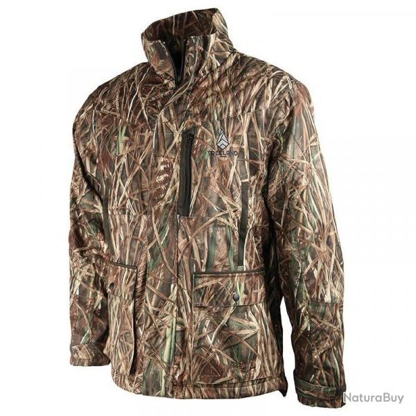 Veste de Chasse Chaude Camouflage Roseaux