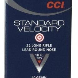 PACK 1000 CCI STANDARD 22LR 40 GRAINS