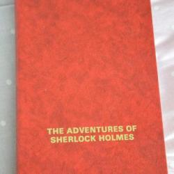 Livre bilingue "The adventures of Sherlock Holmes"