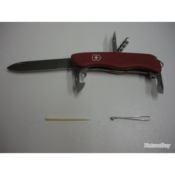 MARIUS  N3942- COUTEAU VICTORINOX FORESTER   ROUGE - NEUF!!!