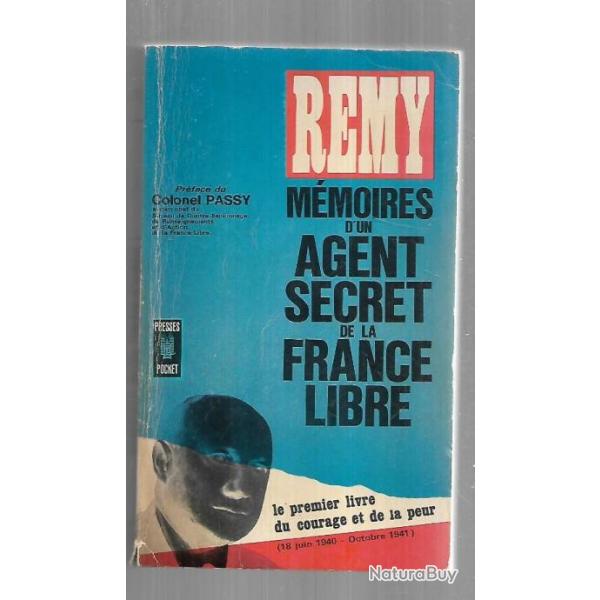 mmoires d'un agent secret de la france libre de rmy,18 juin 1940- octobre 1941