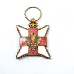 Médaille de la Croix Rouge, don du sang, sans ruban