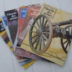 Divers numéros anciens de La Gazette des Armes