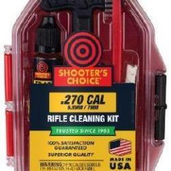 RIFLE GUN CLEANING KIT SHOOTER'S CHOICE 270