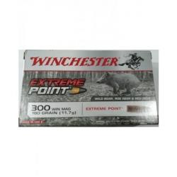 1 BOITE DE 20 BALLES WINCHESTER EXTREME CAL 300WM POINT 150GR  9.7G
