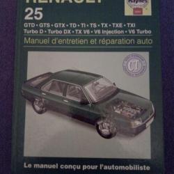 Renault R 25 - Revue technique -