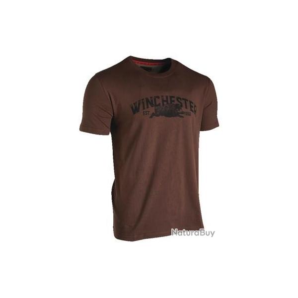 T Shirt Winchester Vermont Marron