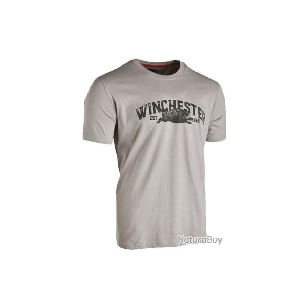 T Shirt Winchester Vermont Gris