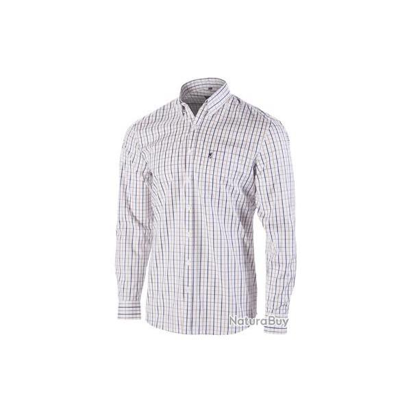 CHEMISE BROWNING JAMES MARRON MANCHES LONGUES T