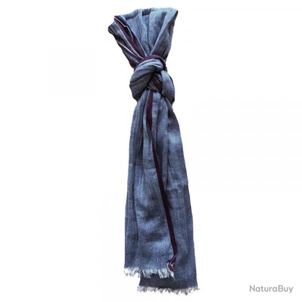 Chche Zig Scarf Stagunt Bleu
