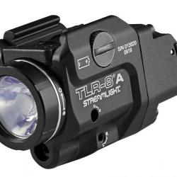 Lampe tactique Streamlight TLR-8A - Avec Switch haut et bas - Laser rouge