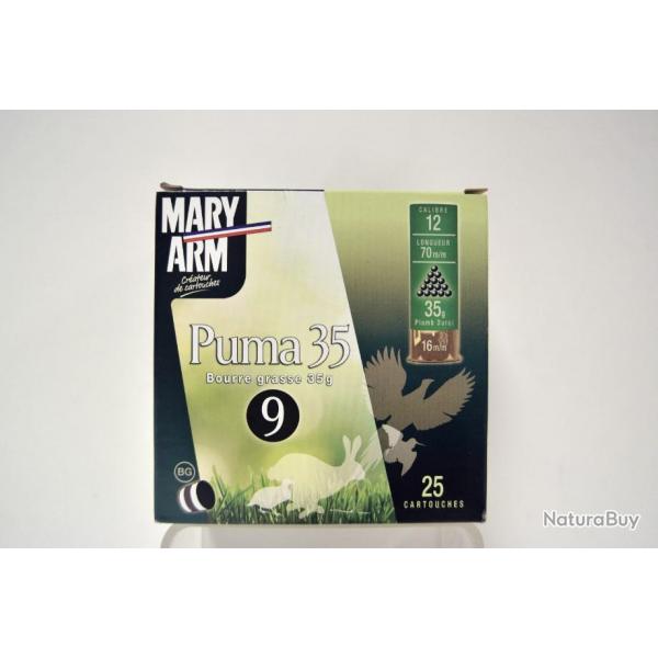 Mary Arm Puma 35 BG - Cal. 12 x10 boites