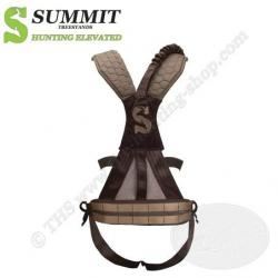 SUMMIT Harnais de sécurité PRO silencieux et confortable pour la chasse au treestand M