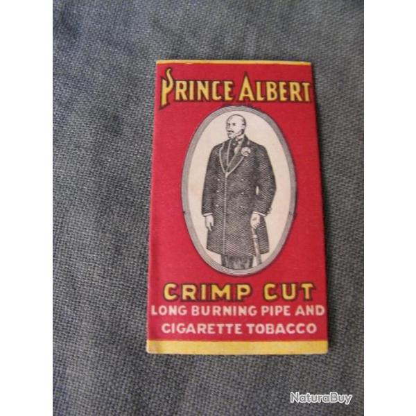 WW2 US PAQUET DE PAPIER A CIGARETTES AMRICAIN " PRINCE ALBERT. " RFRENC