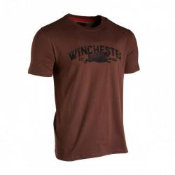 T shirt Winchester Brun Vermont Marron