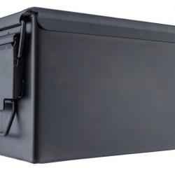 Caisse munition METAL CAL.50 BLACK 33X18X23 CM	