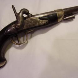 Très beau pistolet 1822 Tbis civil