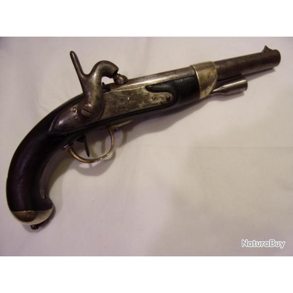 Trs beau pistolet 1822 Tbis civil