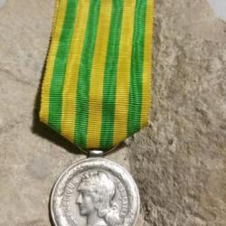 Médaille commémorative de l'expédition du Tonkin   ( reproduction)