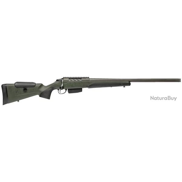 CARABINE  VERROU TIKKA T3X SUPER VARMINT TUNGSTEN CERAKOTE VERT CAL. 7 MM REM MAG DROITIER 5+1CPS 6