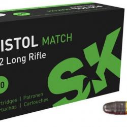 SK cal.22lr Pistol Match boite de 50