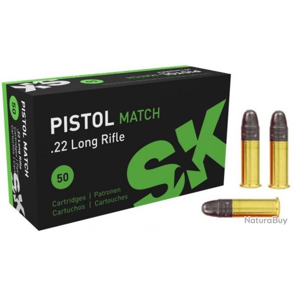 SK cal.22lr Pistol Match boite de 50