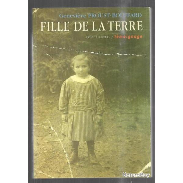 fille de la terre de genevive proust bouffard , niort , melle, celles sur belle