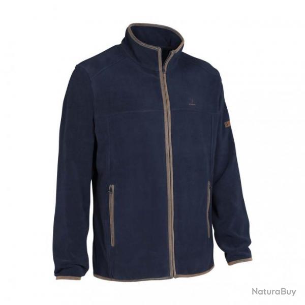 Blouson polaire Percussion Scotland marine TXL (Taille 5)