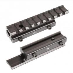 Seben 11mm Rail Dovetail sur Weaver Picatinny Montage Lunette Visée Fusil RSM06