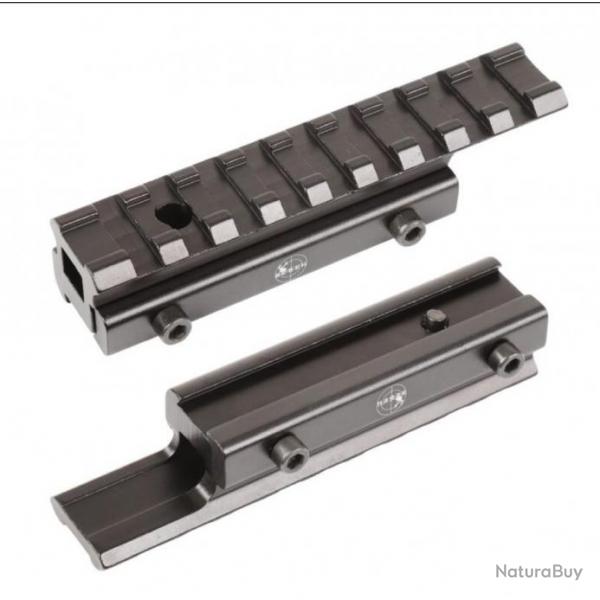 Seben 11mm Rail Dovetail sur Weaver Picatinny Montage Lunette Vise Fusil RSM06