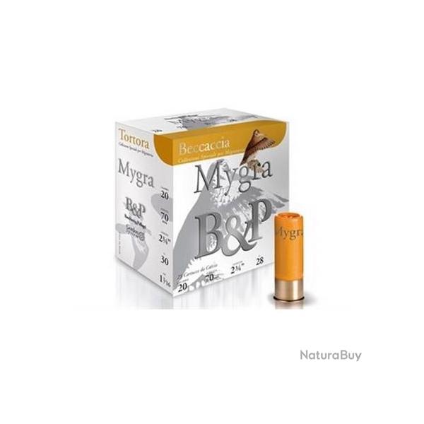 Munition B&P Mygra Beccaccia - Cal.20 x1 boite