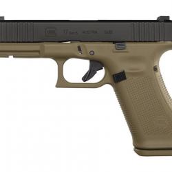 Glock 17 Gen5 FRCoyote 9x19 NEUF "ARMEE FRANCAISE" avec CHARGEUR SUPLEMENTAIRE Canon Qualité Match F