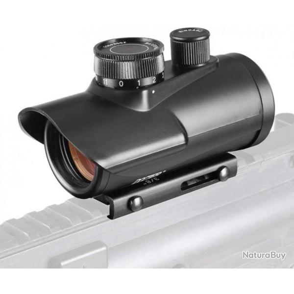 Point Rouge Vue 1X30mm Porte Holographique 11mm et 20mm Support de Rail Optique de Chasse