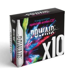 Boîte de 10 cartouches CO² 12g Powair® pour armes à air comprimé