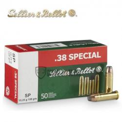 50 Munitions S&B cal 38 Special 158gr SP