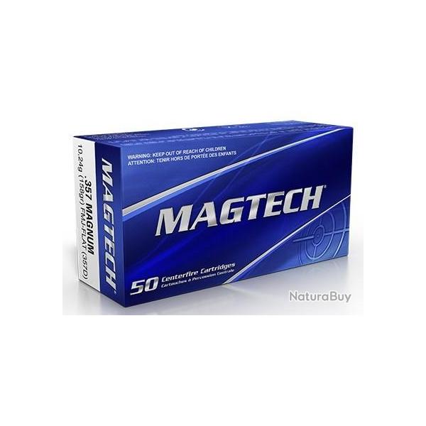 Balles Magtech FMJ Flat 158gr Cal .357 Mag - Lot de 300 munitions