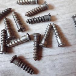 Vis à bois, pièces détachées pour fusil Rubin Schmidt, pontet, plaque couche...