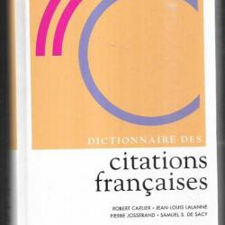 dictionnaire des citations françaises larousse