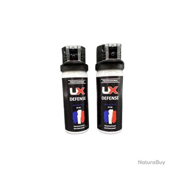 Umarex 2X Bombe gaz UX 50ml avec avec clapet de scurit