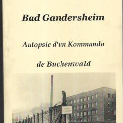 Bad gandersheim. autopsie d'un Kommando Buchenwald , tixier et le goupil