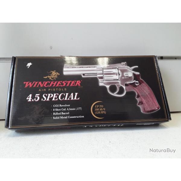 8308 REVOLVER  PLOMBS WINCHESTER CAL4,5  CO2 NEUF