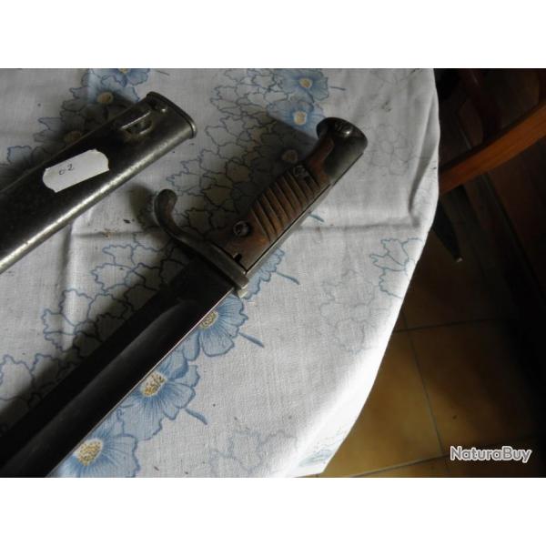 baionnette Mauser modle 98/05 W16